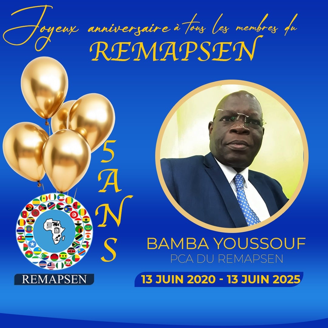 Célébration des 5 ans d'exixtence du REMAPSEN : Bamba Youssouf appelle à renforcer l’engagement pour la santé et l’environnement