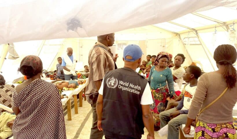 Lutte contre l’épidémie de choléra au Congo : l’OMS en première ligne à Mbamou