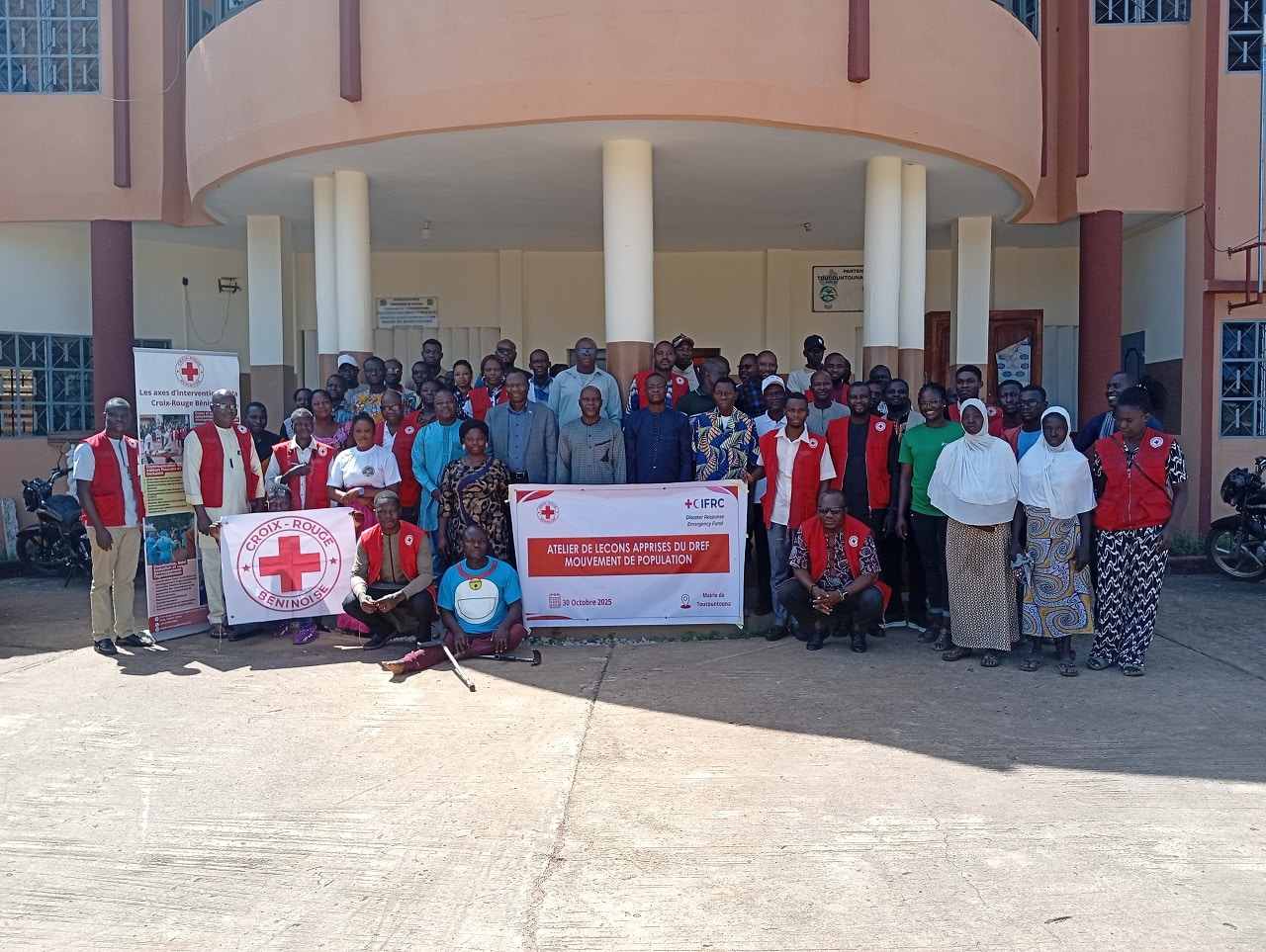 Réponse humanitaire au Nord-Bénin : la Croix-Rouge béninoise tire des leçons du DREF pour un avenir meilleur