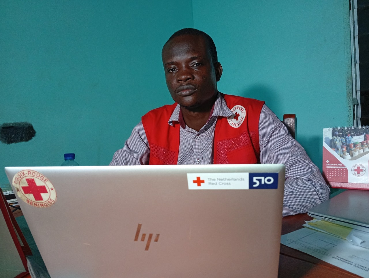 DREF - Mouvement de Population au Nord Bénin : « aujourd’hui, nous sommes allés jusqu’à 503 ménages que nous avons pu assister », Orens Houdegbe