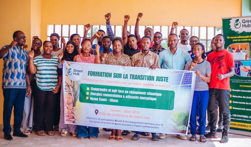 Transition juste : Green Hub forme et mobilise la jeunesse béninoise